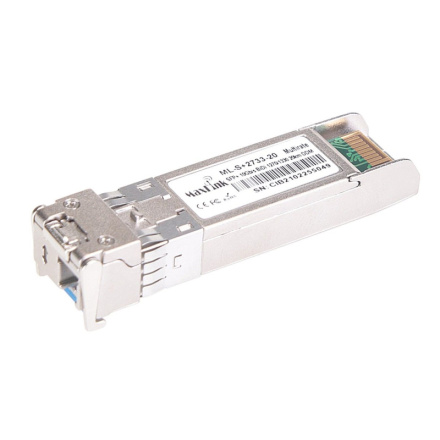 MaxLink 10G SFP+ optický modul, WDM(BiDi), SM, Tx 1270/Rx1330nm, 20km, 1x LC konektor, DDM, ML-S+2733-20