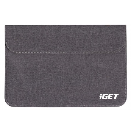 iGET iC10 - univerzální pouzdro do 10.1" pro tablety, s magnetickým uzavíráním - šedočerná, iC10, 84002645