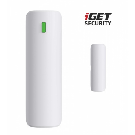 iGET SECURITY EP4 - bezdrátový magnetický senzor pro dveře/okna pro alarm M5, výdrž batt. až 5 let, EP4