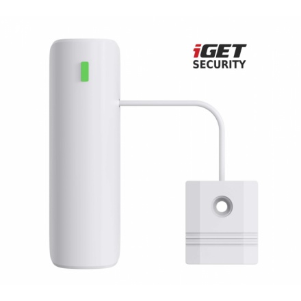 iGET SECURITY EP9 - bezdrátový senzor pro detekci vody pro alarm M5, výdrž baterie až 5 let, 1 km, EP9