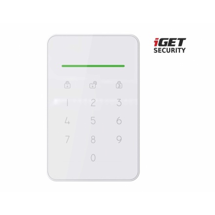 iGET SECURITY EP13 - bezdrátová klávesnice s RFID čtečkou pro alarm M5, EP13