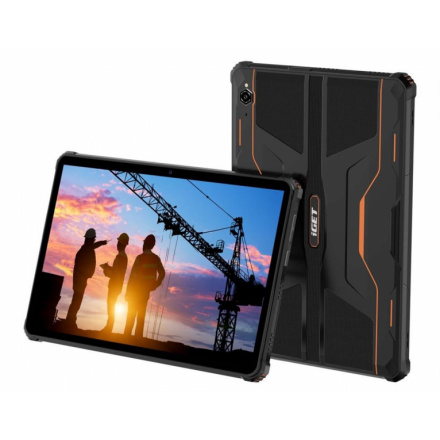 Tablet iGET RT1 Orange - odolný 10.1" , IP69K, MIL-STD-810G, 4GB RAM + 64GB ROM, 10 000 mAh, 4G LTE, RT1 Orange
