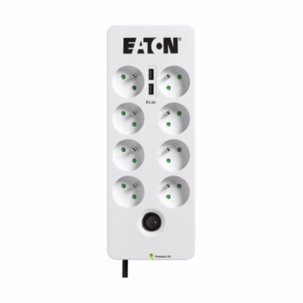 Eaton Přepěťová ochrana Protection Box 8 Tel USB FR, PB8TUF