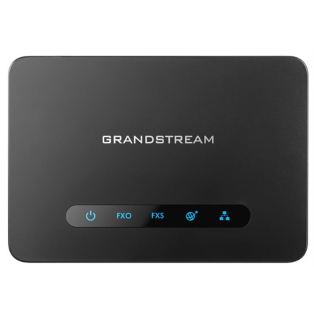 Grandstream HT813 1FXS,1FXO ATA brána, 2 SIP úč, 2x100Mb LAN, NAT router, 3-way konf., provisioning, HT813