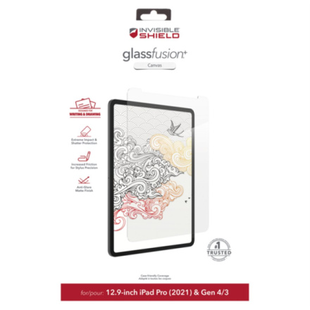 InvisibleShield Fusion+ Canvas hybridní sklo iPad Pro 12.9 CF, 200308089