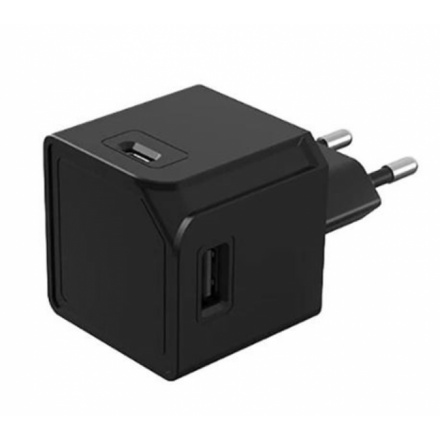 Zásuvka PowerCube USBcube ORIGINAL A+C Black (2x USB-A, 2x USB-C, 3A), 8719186010414