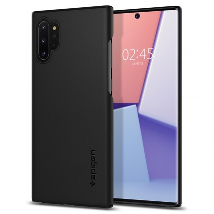 Ochranný kryt Spigen Thin Fit pro Samsung Galaxy Note10+ černý, 627CS27325