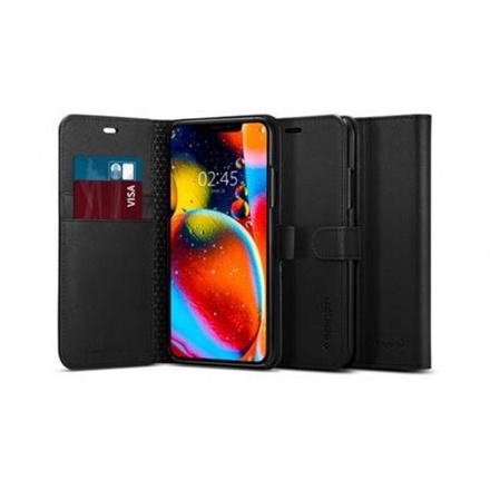 Ochranné pouzdro Spigen Wallet S pro Apple iPhone 11 Pro černé, 077CS27247