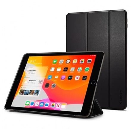 Ochranné pouzdro Spigen Smart Fold pro Apple iPad 10.2" 2019/2020/2021 černé, ACS00373
