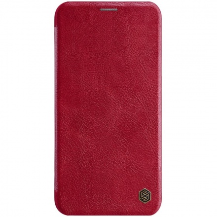 Nillkin Qin Book Pouzdro pro iPhone 11 Red, 6902048184435