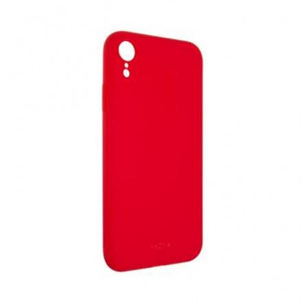 Kryt FIXED Story iPhone XR, červená světlá, FIXST-334-R