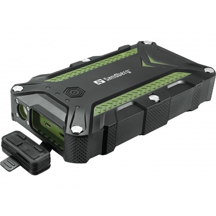 Sandberg přenosný zdroj USB 15600 mAh, Survivor Outdoor, pro chytré telefony, černozelený, 420-39