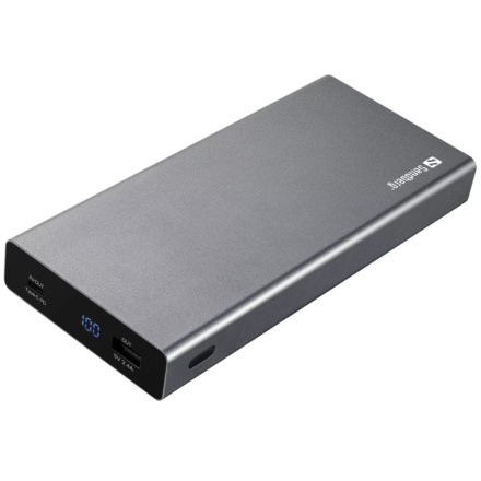 Sandberg Powerbank USB-C PD 100W, 20000 mAh, černá, 420-52