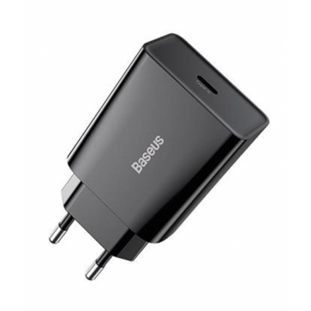 Baseus CCFS-SN01 Speed Mini Nabíječka USB-C 20W Black, 6953156201699