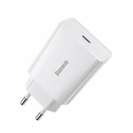 Baseus CCFS-SN02 Speed Mini Nabíječka USB-C 20W White, 6953156201705