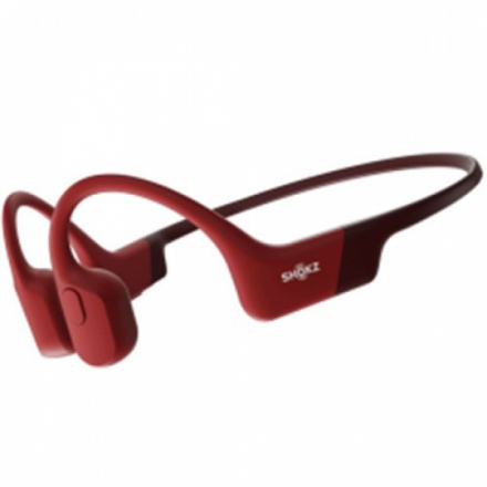 Shokz OpenRun Bluetooth sluchátka před uši, červená, S803RD