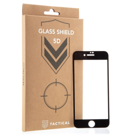 Tactical Glass 5D iPhone 7/8/SE2020/SE2022 Black, 8596311111037