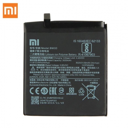 Xiaomi BM3D Original Baterie 3120mAh (Bulk), 8596311038501