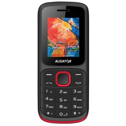 ALIGATOR D210 Dual sim černo-červený, AD210BR