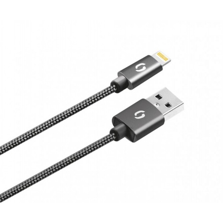ALIGATOR PREMIUM 2A kabel, Lightning 50cm, černý, DATKP37