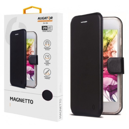 ALIGATOR Magnetto iPhone 12/12 Pro Black, PAM0172