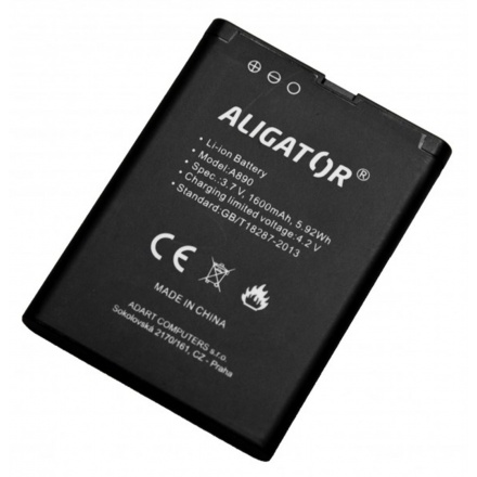 Aligator baterie A890/A900, Li-Ion 1600 mAh, A890BAL