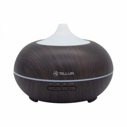 Tellur WiFi Smart aroma difuzér, 300 ml, LED, tmavě hnědá, TLL331261