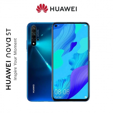 Huawei Nova 5T Dual Sim, Crush Blue, SP-N5T128DSLOM