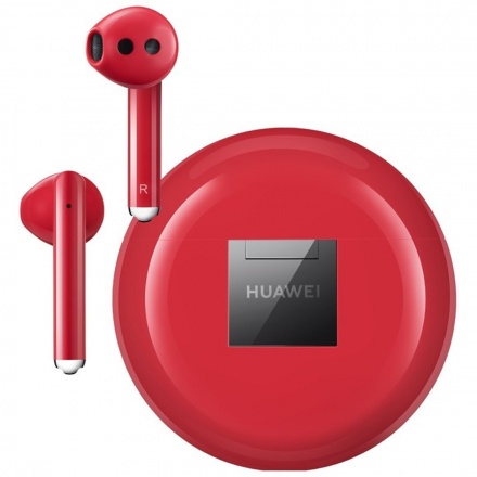Huawei Bluetooth sluchátka CM-H3 FreeBuds 3 Red, 55032452