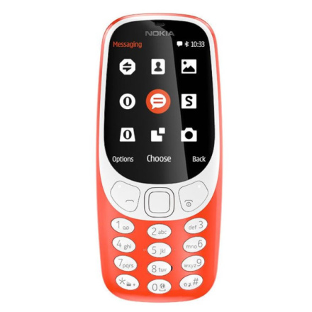 Nokia 3310 Dual SIM 2017 Red, A00028109