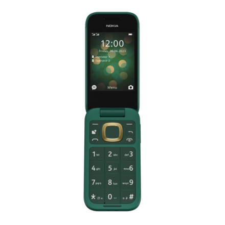 Nokia 2660 Flip Dual SIM Lush Green, 1GF011EPJ1A05