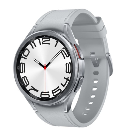 Samsung Galaxy Watch 6 Classic/47mm/Silver/Sport Band/Silver, SM-R960NZSAEUE