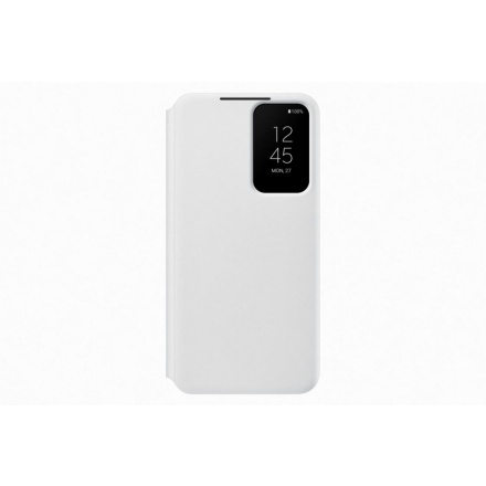 Samsung Flipové pouzdro Clear View pro Samsung Galaxy S22+ White, EF-ZS906CWEGEE
