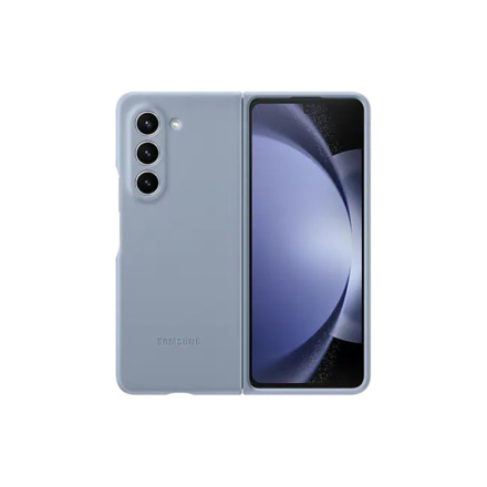 Samsung Zadní kryt z eko kůže pro Galaxy Z Fold5 Blue, EF-VF946PLEGWW