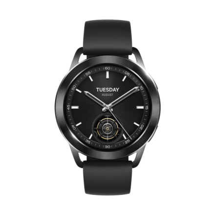Xiaomi Watch S3/47mm/Black/Sport Band/Black, 51590