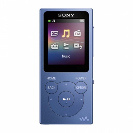 Sony MP4 8GB NWZ-E394 modrá, NWE394L.CEW