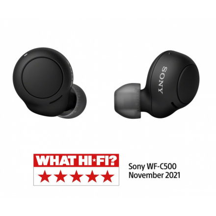 Sony True Wireless WF-C500, černá, WFC500B.CE7