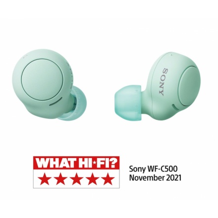 Sony True Wireless WF-C500, zelená, WFC500G.CE7