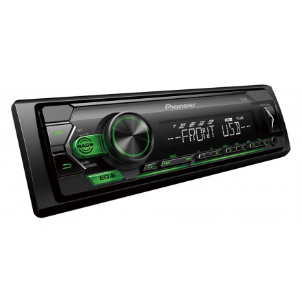 Pioneer MVH-S120UBG autorádio s USB zelené, MVH-S120UBG