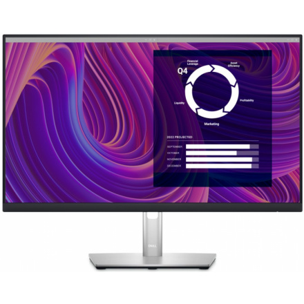 Dell/P2423D/23,80"/IPS/QHD/60Hz/5ms/Blck-Slvr/3RNBD, 210-BDEG