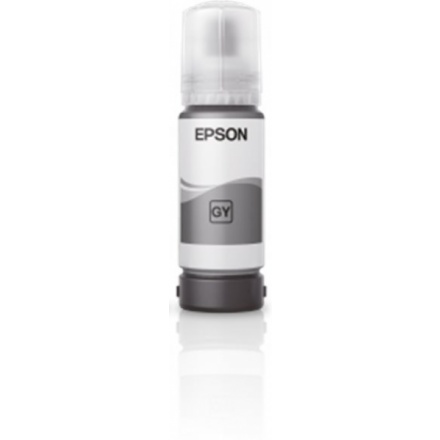 Epson 115 EcoTank Grey ink bottle, C13T07D54A - originální