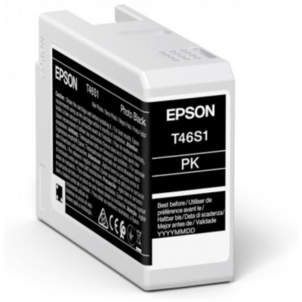 Epson Singlepack Black T46S1 UltraChrome Pro Zink, C13T46S100 - originální