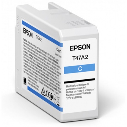 Epson Singlepack Cyan T47A2 Ultrachrome, C13T47A200 - originální