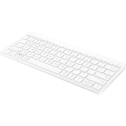 HP 350 WHT Compact Multi-Device Keyboard/Bluetooth, 692T0AA#BCM