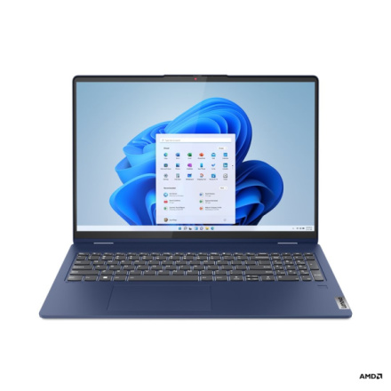 Lenovo IdeaPad/Flex 5 16ABR8/R5-7530U/16"/WUXGA/T/16GB/512GB SSD/RX Vega 7/W11H/Blue/2R, 82XY0053CK