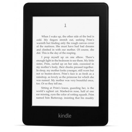 E-book AMAZON KINDLE PAPERWHITE 4 2018, 6" 8GB E-ink displej, WIFi, BLACK, BEZ REKLAM, V7002175832