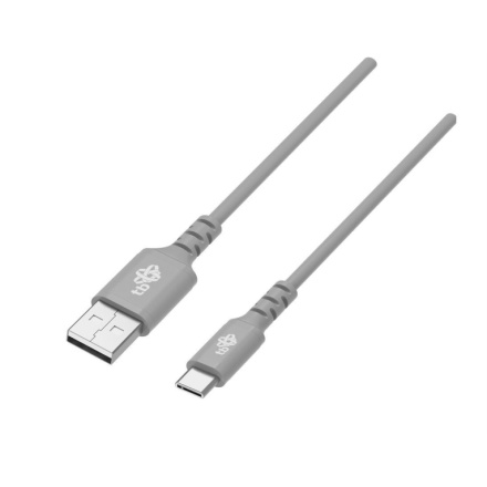 TB TOUCH Kabel TB USB-C 2m, šedý, AKTBXKUCMISI20G