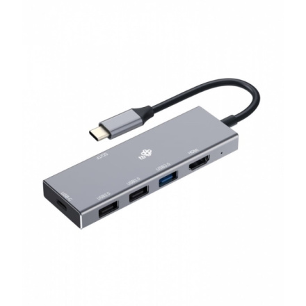 TB TOUCH TB USB-C 7v1 adapter USB 3.0, 2xUSB 2.0, HDMI, PD, SD/TF, AKTBXVA2U2HSDAG