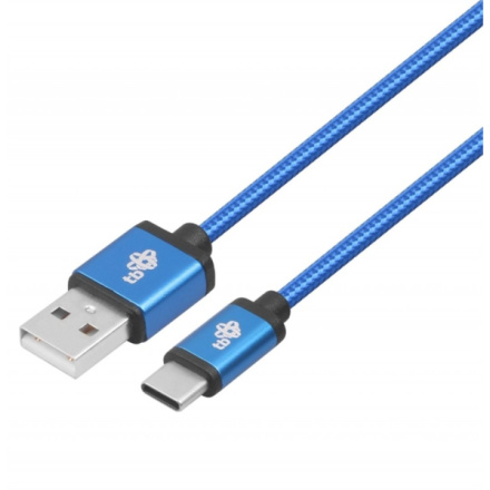 TB Touch USB - USB C kabel, 1,5m, modrý, AKTBXKUCSBA15PN