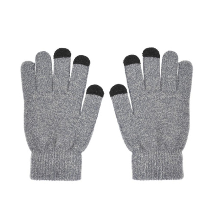 Touch screen gloves TRIANGLE for Woman grey 432394